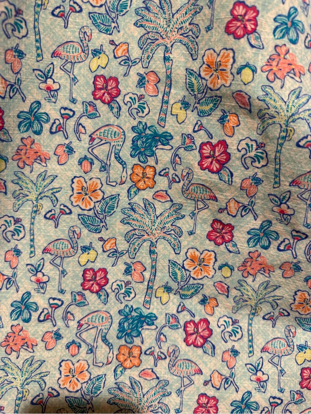 Vineyard Vines Women’s Light Blue tropical Floral Dress - Picture 2 of 4